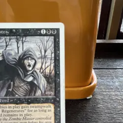 Magic: The Gathering Revised Edition Zombie Master Creature Card - Image 3