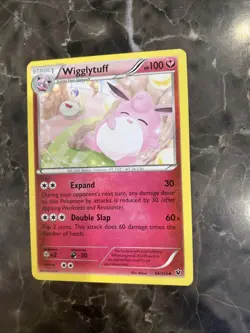 2016 Pokemon TCG Wigglytuff 66/124 Fates Collide Uncommon Card - Image 2