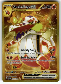 Skeledirge ex - 272/193 SV02: Paldea Evolved NM Pokemon Card TCG - Image 1