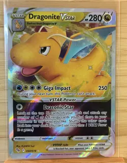 Pokemon TCG Dragonite VSTAR Holo Ultra Rare Card 050/078🔥 - Image 1