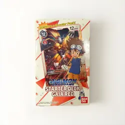 Digimon Card Game Starter Deck Gaia Red ST-1 811039034368 - Image 1