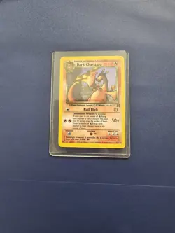 Dark Charizard 4/82 Holographic Pokemon Card Team Rocket - Image 1