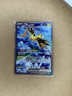 Pokemon TCG Zapdos EX 202/165 Scarlet & Violet 151 SIR Card Near Mint - Image 1