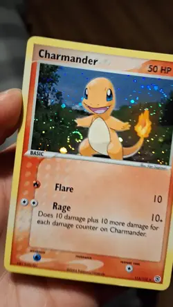 Charmander 113/112 EX Fire Red & Leaf Green Holo Secret Rare Pokemon Card - Image 2