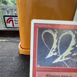 Magic: The Gathering Manabarbs Revised Edition Rare Enchantment - Image 2