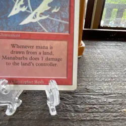 Magic: The Gathering Manabarbs Revised Edition Rare Enchantment - Image 4