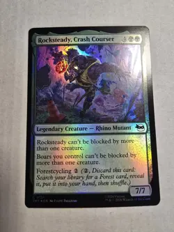 MTG Rocksteady, Crash Courser (131/330) Teenage Mutant Ninja Turtles NM - Image 1