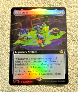 The Ooze R 0277 Extended Art Foil - Magic MTG Teenage Mutant Ninja Turtles TMT - Image 2
