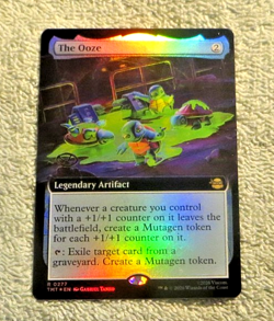 The Ooze R 0277 Extended Art Foil - Magic MTG Teenage Mutant Ninja Turtles TMT - Image 3