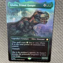 Ghalta, Primal Hunger (Borderless) Foundations Foil - Image 2