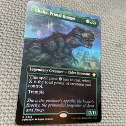 Ghalta, Primal Hunger (Borderless) Foundations Foil - Image 3