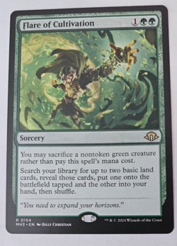 MTG - Flare of Cultivation - Modern Horizons 3 - Image 1