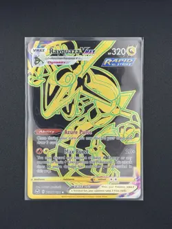 Pokemon TCG Rayquaza VMAX (Secret Rare) TG29/TG30 Silver Tempest - NM - Image 1