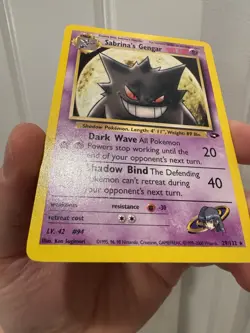 Pokemon TCG Sabrina's Gengar Gym Challenge 29/132 - Image 2
