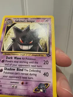 Pokemon TCG Sabrina's Gengar Gym Challenge 29/132 - Image 4