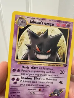 Pokemon TCG Sabrina's Gengar Gym Challenge 29/132 - Image 5