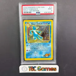 Misty's Golduck Gym Challenge 1st Edition Holo PSA 9 - Image 1