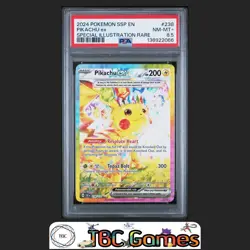Pikachu ex Surging Sparks #238 Special Illustration Rare PSA 8.5 - Image 1
