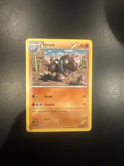 Pokemon TCG Tyrunt 61/111 XY Furious Fists Regular Uncommon NM - Image 1