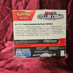 Pokemon TCG: Scarlet Violet Stellar Crown Factory Sealed Booster Box - 36 Pack - Image 3