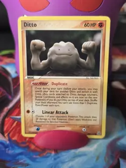 Pokemon TCG Ditto Delta Species 62/113 Basic Common Regular 60 HP Linear Attack - Image 1