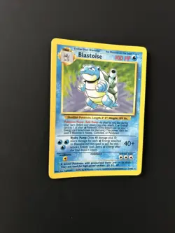 1999 Pokemon Base Set Blastoise Holo 2/102 WOTC - Image 3