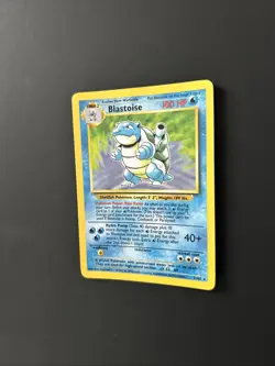 1999 Pokemon Base Set Blastoise Holo 2/102 WOTC - Image 4