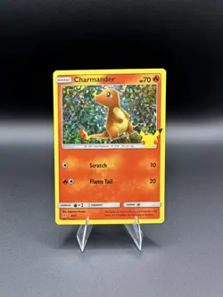 Pokemon: Charmander #9/25 McDonald's 25th Anniversary Holo 2021 LP/NM - Image 1