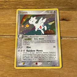 Togetic 14/109 EX Team Rocket Returns Holo STAMPED - Pokemon TCG 2004 - Image 2
