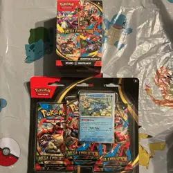 Pokemon TCG - Mega Evolution Booster Bundle Box & Promo Pack - Golduck 2025 - Image 1