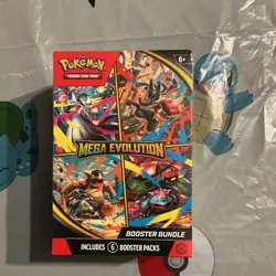Pokemon TCG - Mega Evolution Booster Bundle Box & Promo Pack - Golduck 2025 - Image 4