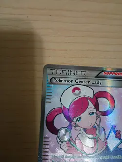 Pokemon Center Lady (105 Full Art) 105/106 Flashfire Holo - Image 2