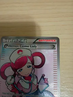 Pokemon Center Lady (105 Full Art) 105/106 Flashfire Holo - Image 3