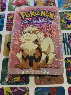 Pokemon 151 Vintage Pocket Monsters Vending HOLO Prism Sticker 2000 Nintendo - Image 3