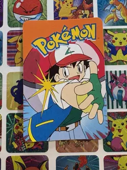 Pokemon 151 Vintage Pocket Monsters Vending HOLO Prism Sticker 2000 Nintendo - Image 5