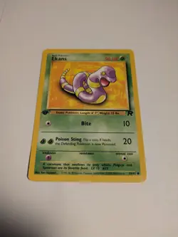 Pokemon Ekans 56/82 Team Rocket 1st edition - Image 2