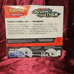 Pokemon TCG Scarlet Violet Journey Together Factory Sealed Enhanced Booster Box - Image 3