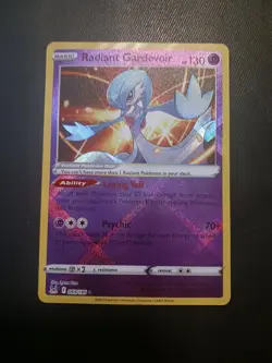 Pokemon TCG Radiant Gardevoir 069/196 Lost Origin Ultra Rare Holo - Image 1