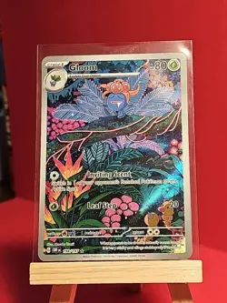 Pokemon TCG Gloom 198/197 SV03 Obsidian Flames Holo Illustration Rare - Image 4