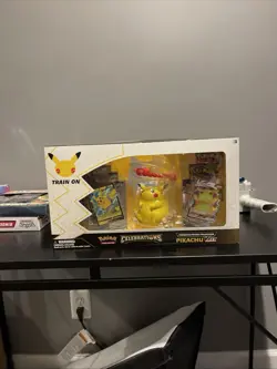 Pokemon TCG Celebrations Premium Figure Collection Pikachu Vmax BRAND NEW SEALED 820650809408 - Image 1