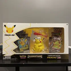 Pokemon TCG Celebrations Premium Figure Collection Pikachu Vmax BRAND NEW SEALED 820650809408 - Image 2