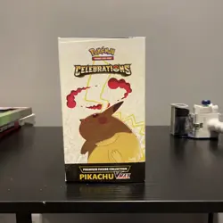 Pokemon TCG Celebrations Premium Figure Collection Pikachu Vmax BRAND NEW SEALED 820650809408 - Image 5