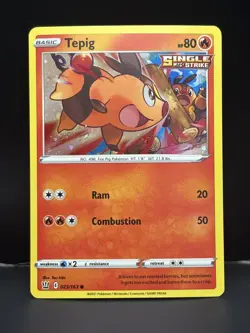 Pokemon - Tepig - 023/163 - Cosmos Holo Promo - Battle Styles - NM/M - Image 1