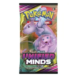 1x Unified Minds Booster Pack Factory Sealed 2019 Pokemon Random Pack Art - Image 1