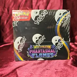 Pokemon TCG: Mega Evolution Phantasmal Flames Factory Sealed Booster Box - Image 1