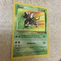 1999 Pokemon Jungle Pinsir 25/64 Non-Holo Rare WOTC Vintage NM - Image 3