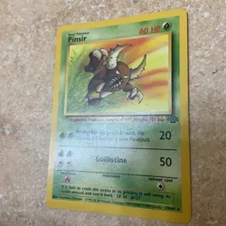 1999 Pokemon Jungle Pinsir 25/64 Non-Holo Rare WOTC Vintage NM - Image 4