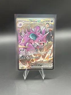 Pokemon TCG Team Rockets Nidoking ex - Image 1