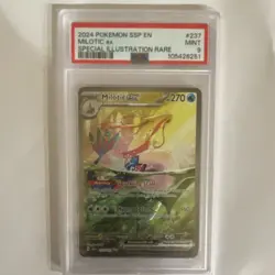 Pokemon Milotic ex 237/191 Surging Sparks Illustration Rare Holo PSA 9 - Image 1