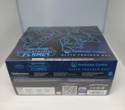 Pokemon Center Phantasmal Flames Elite Trainer Box ETB Sealed - SHIPS NOW - Image 2
